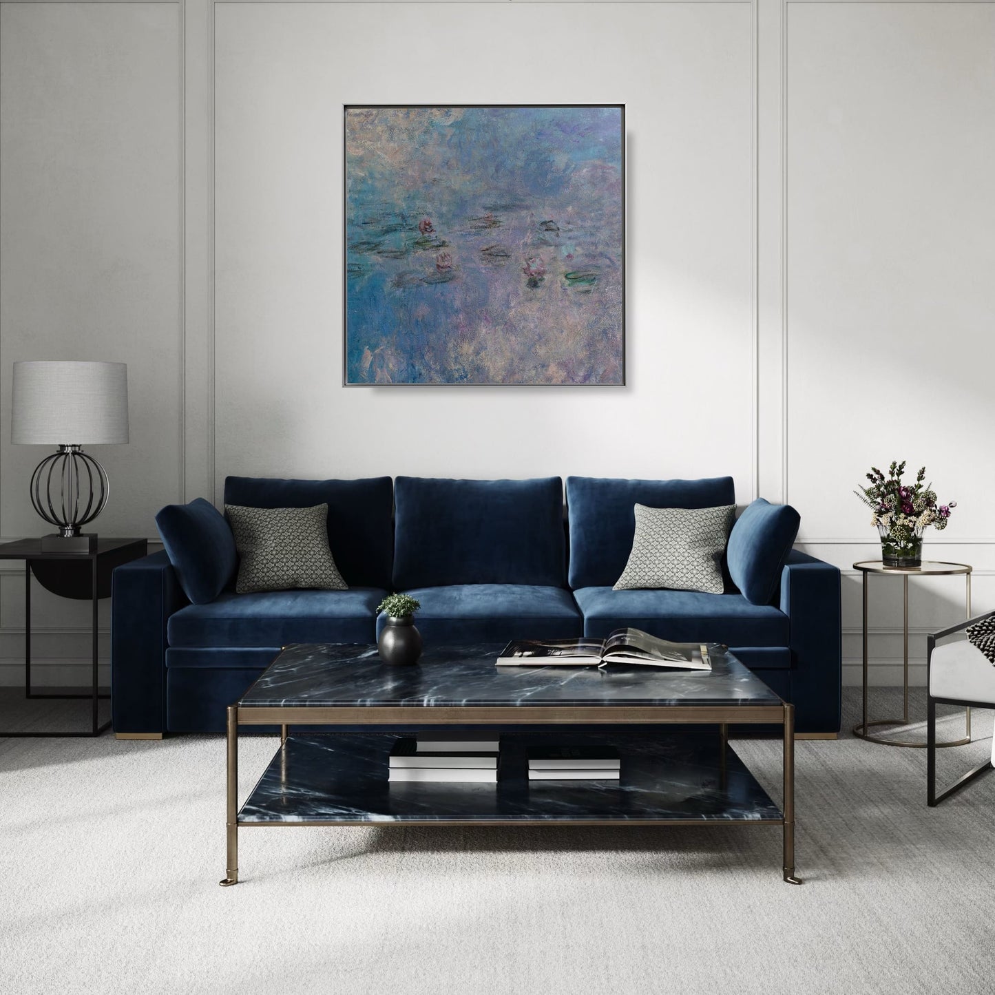 Claude Monet - Les Nuages ​​I