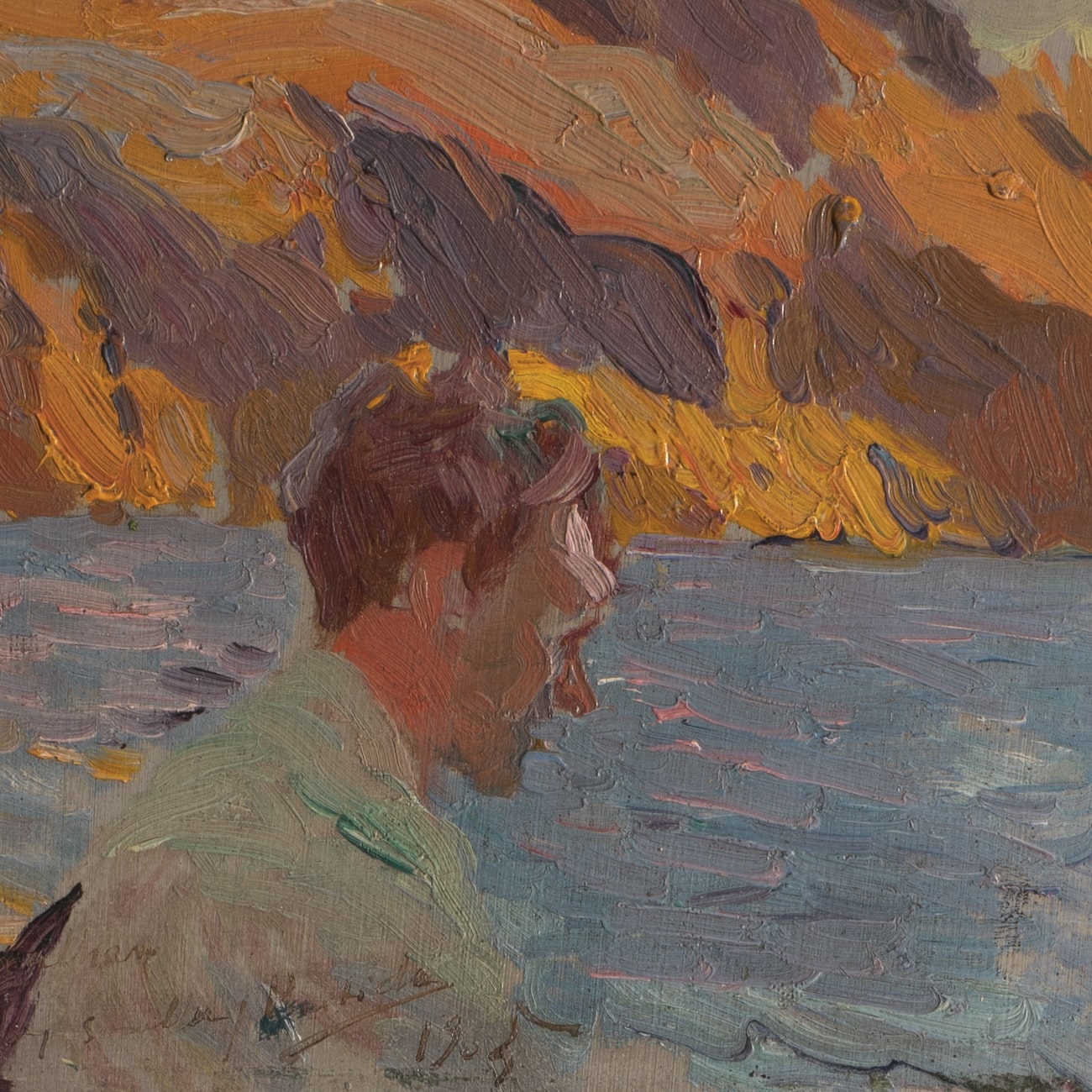 Joaquín Sorolla y Bastida - William EB Starkweather Fishing