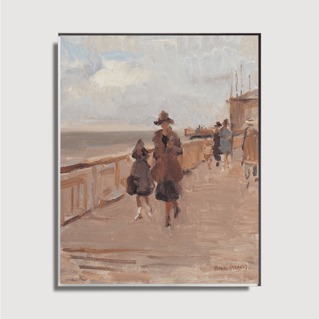 Isaac Israels - Kühle Vorfrühlingsstimmung auf dem Scheveninger Pier