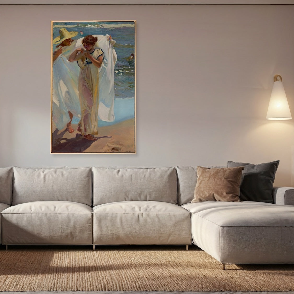 Joaquín Sorolla y Bastida - Après le bain