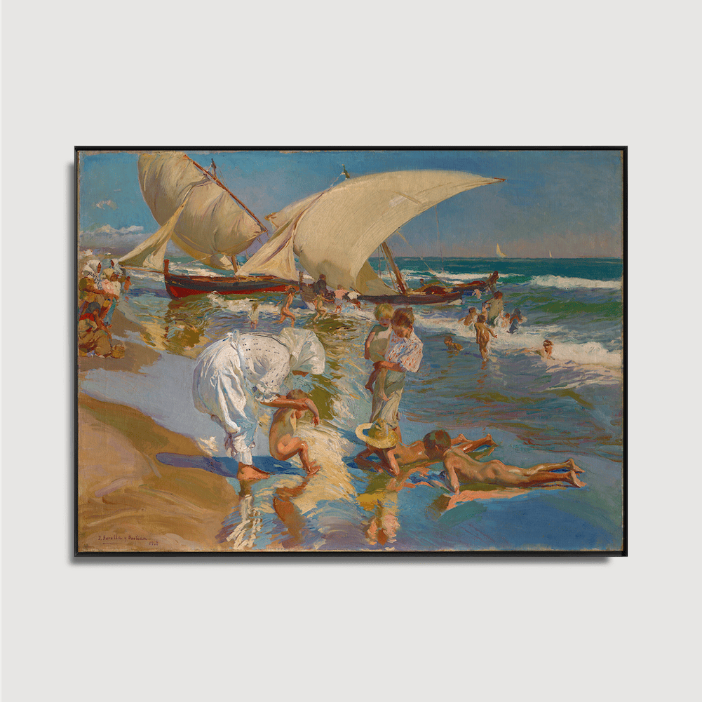 Joaquín Sorolla y Bastida – Strand von Valencia im Morgenlicht