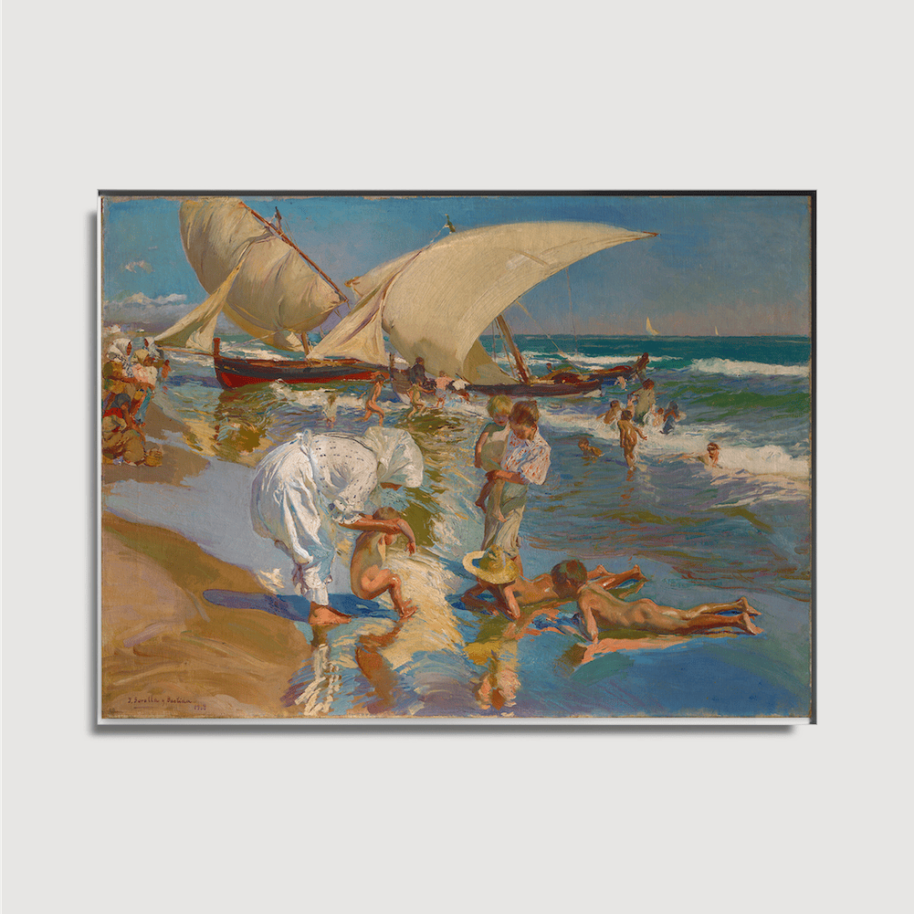 Joaquín Sorolla y Bastida – Strand von Valencia im Morgenlicht