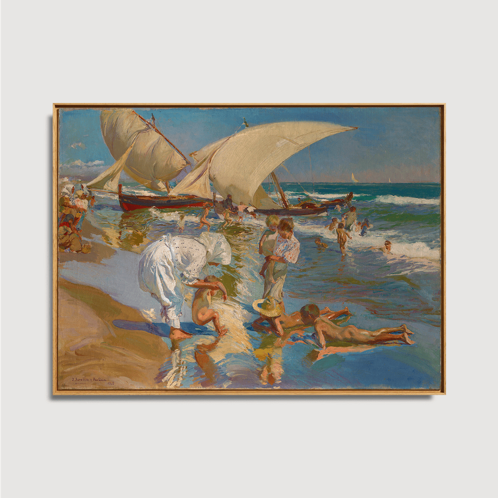 Joaquín Sorolla y Bastida – Strand von Valencia im Morgenlicht