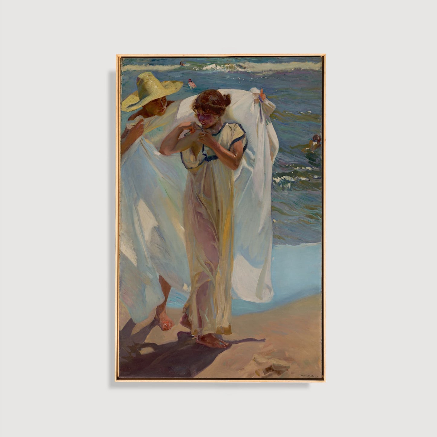 Joaquín Sorolla y Bastida - After The Bath