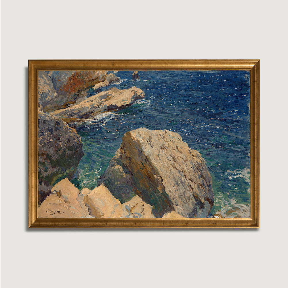 Joaquín Sorolla y Bastida – Felsen des Kaps, Jávea
