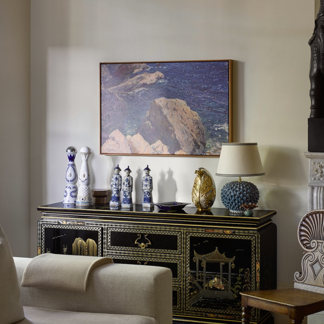 Joaquín Sorolla y Bastida - Rochers du Cap, Jávea