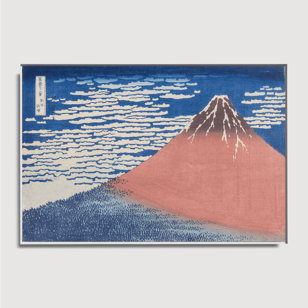 Katsushika Hokusai - Vent fin, matin clair
