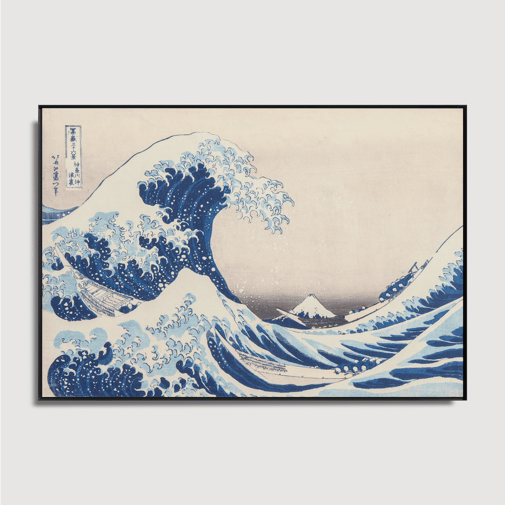 Katsushika Hokusai - Sous la vague
