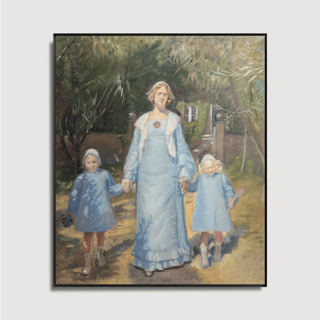 Michael Ancher - Marie Dinesen und ihre Töchter