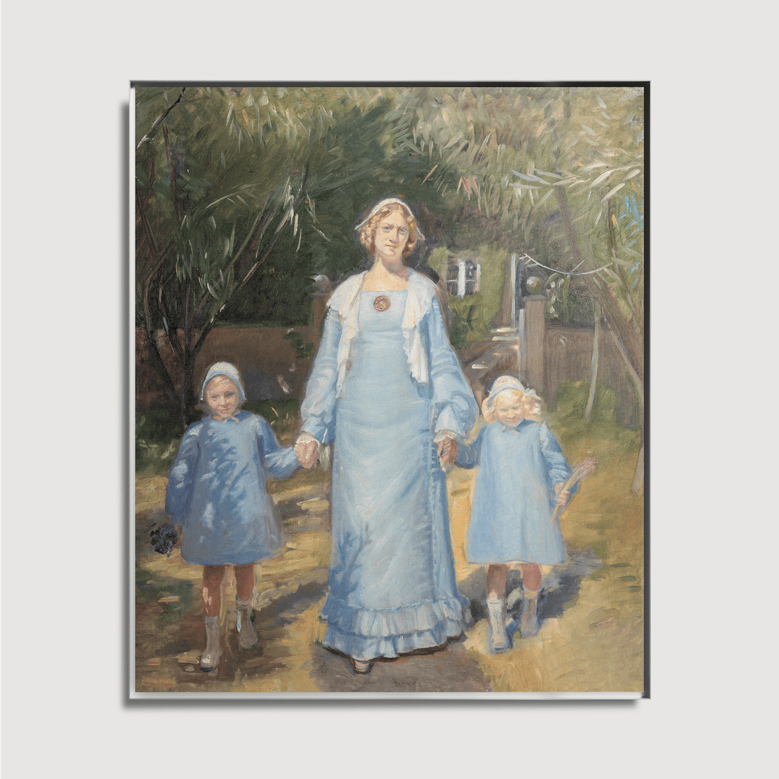 Michael Ancher - Marie Dinesen und ihre Töchter
