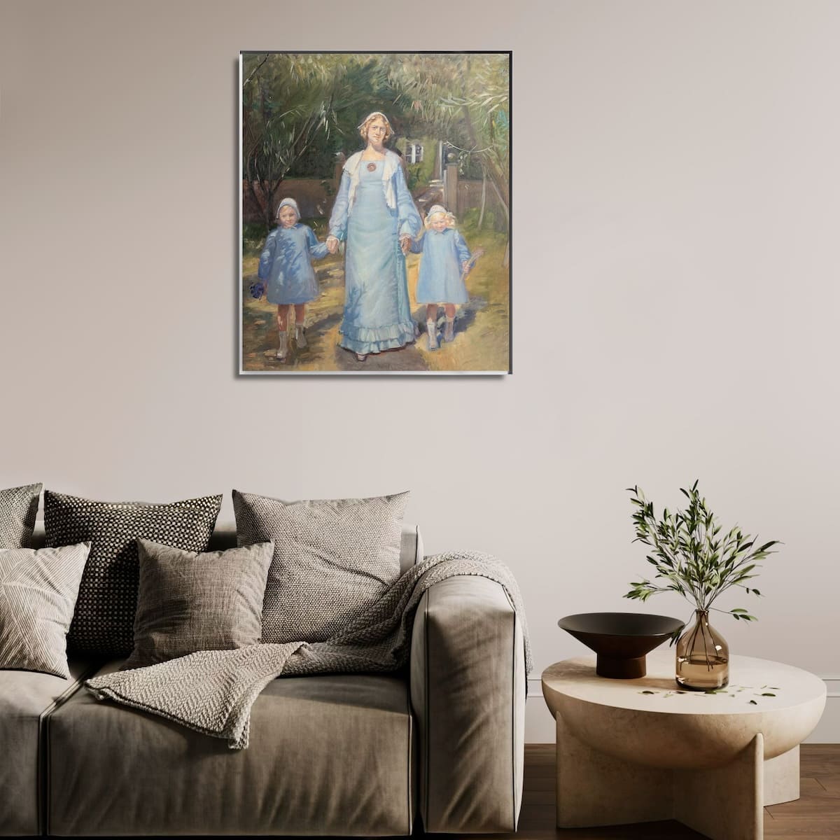 Michael Ancher - Marie Dinesen und ihre Töchter