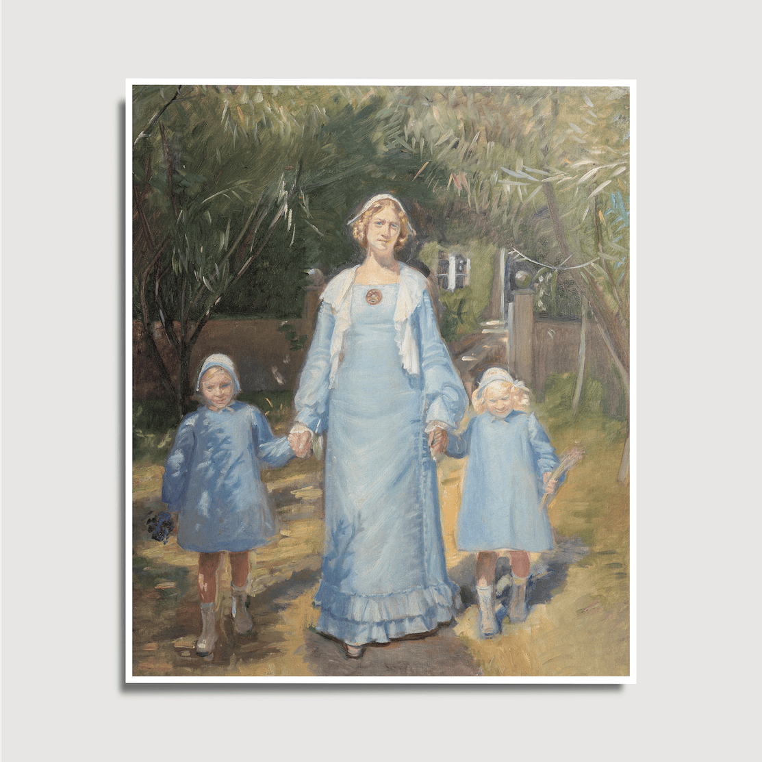 Michael Ancher - Marie Dinesen und ihre Töchter