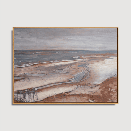 Max Beckmann - Beach Scenery at Incoming Tide