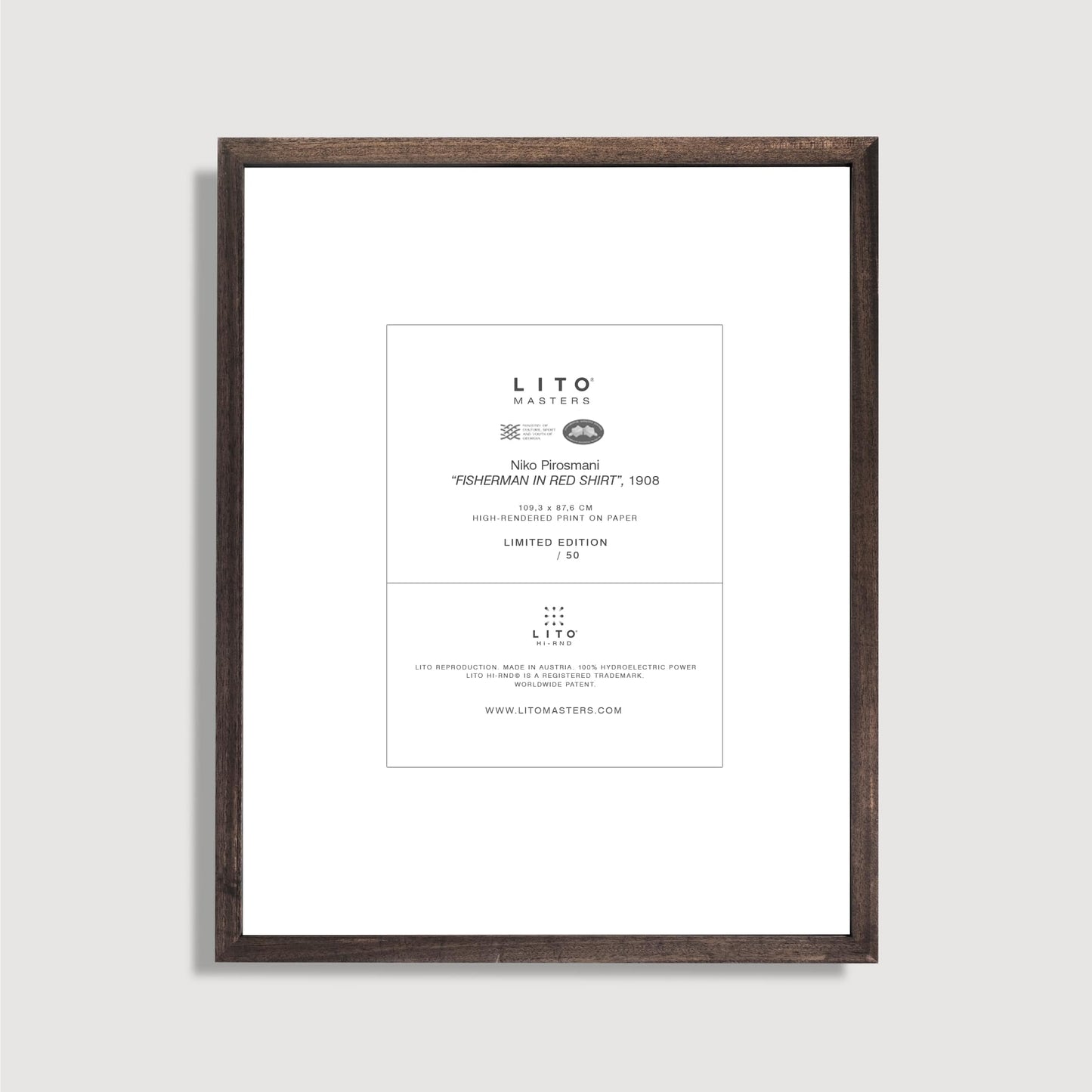 Niko Pirosmani – Fischer im roten Hemd