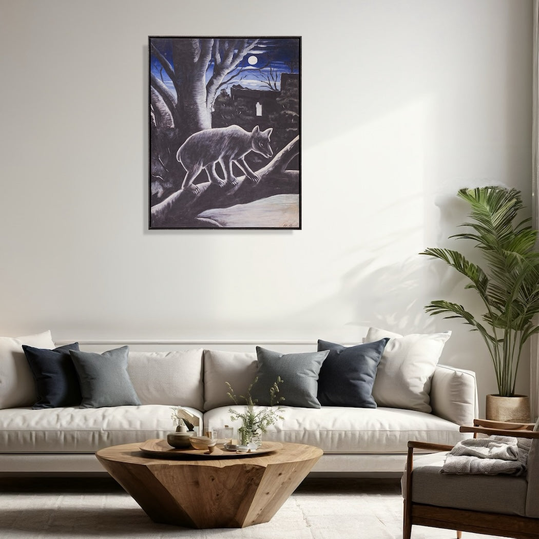 Niko Pirosmani – Bär im Mondlicht