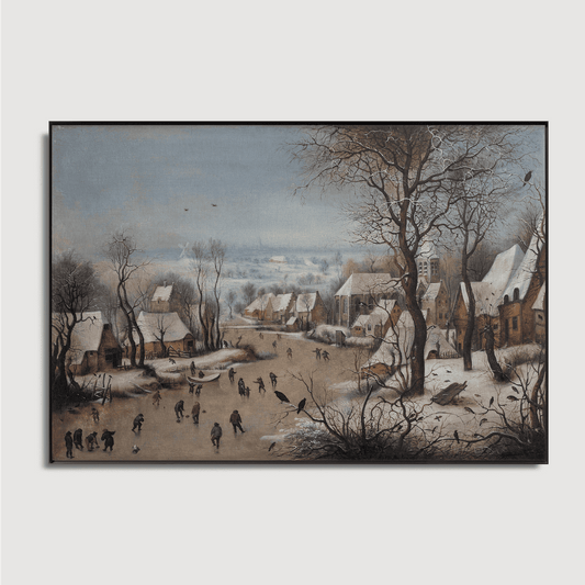 Pieter Brueghel - La trappe aux oiseaux