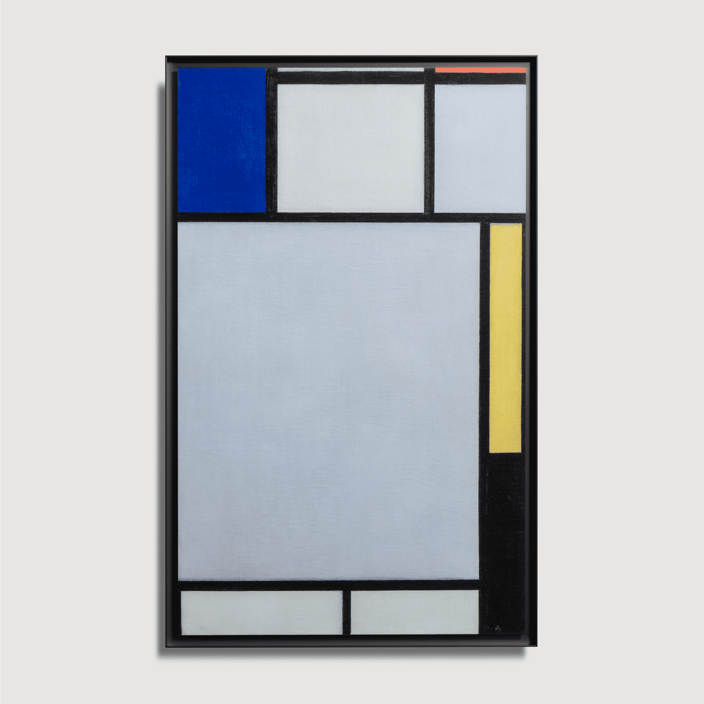 Piet Mondrian - Composition with Blue, Red, Yellow and Black