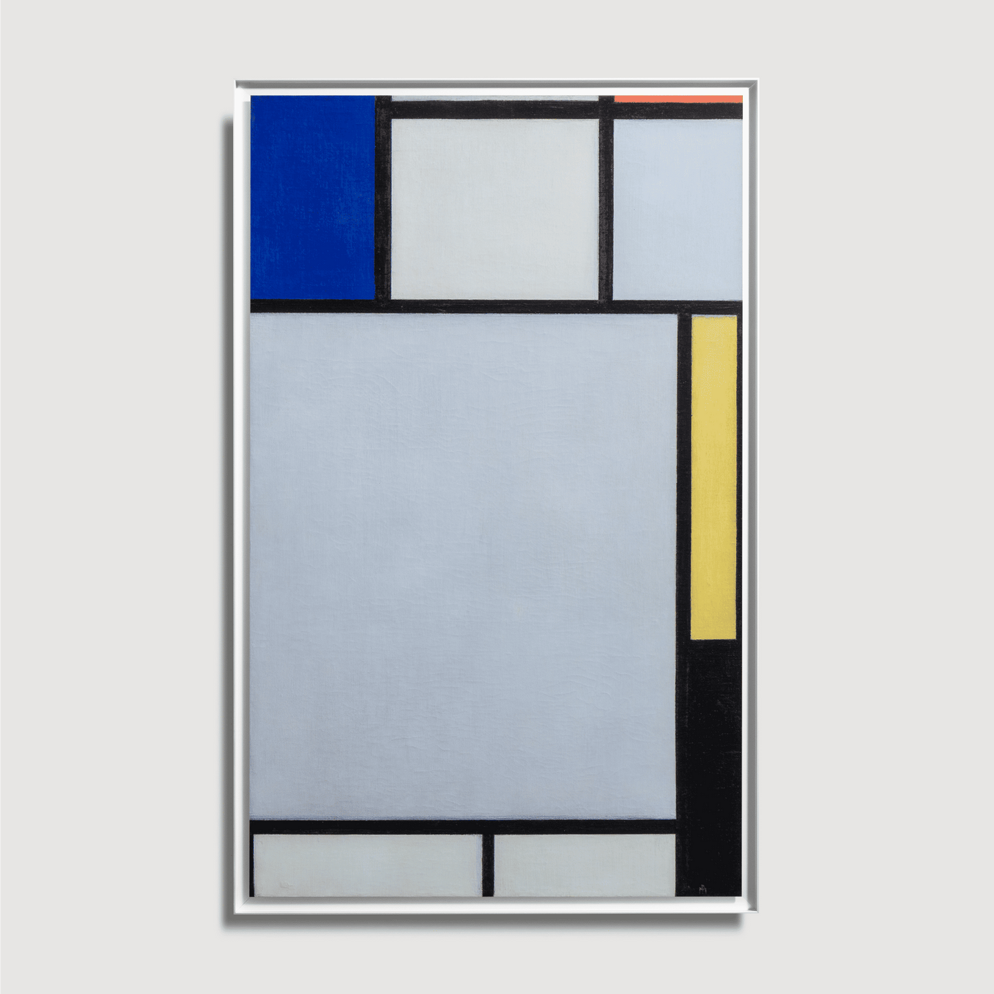 Piet Mondrian - Composition with Blue, Red, Yellow and Black