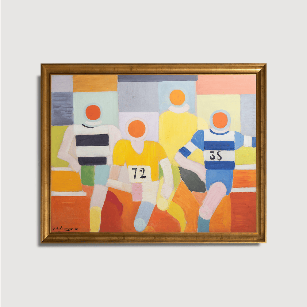 Robert Delaunay - Les Coureurs
