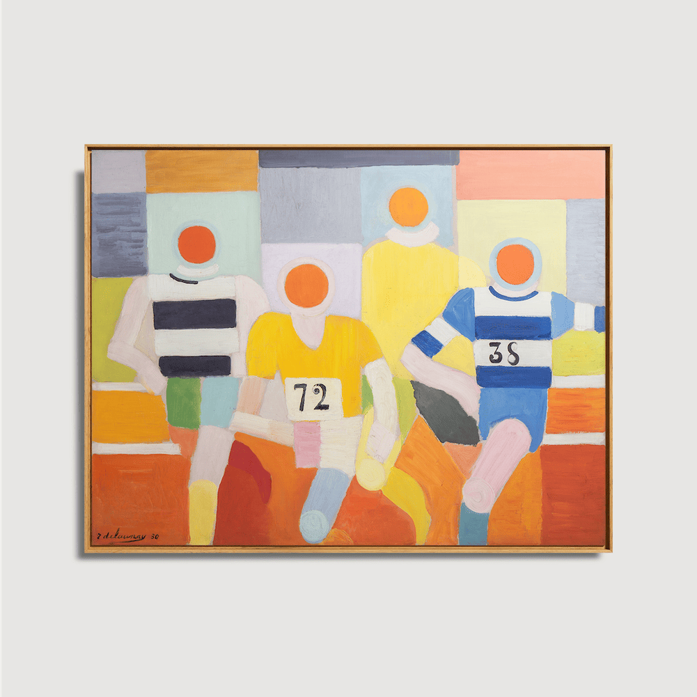 Robert Delaunay - Les Coureurs
