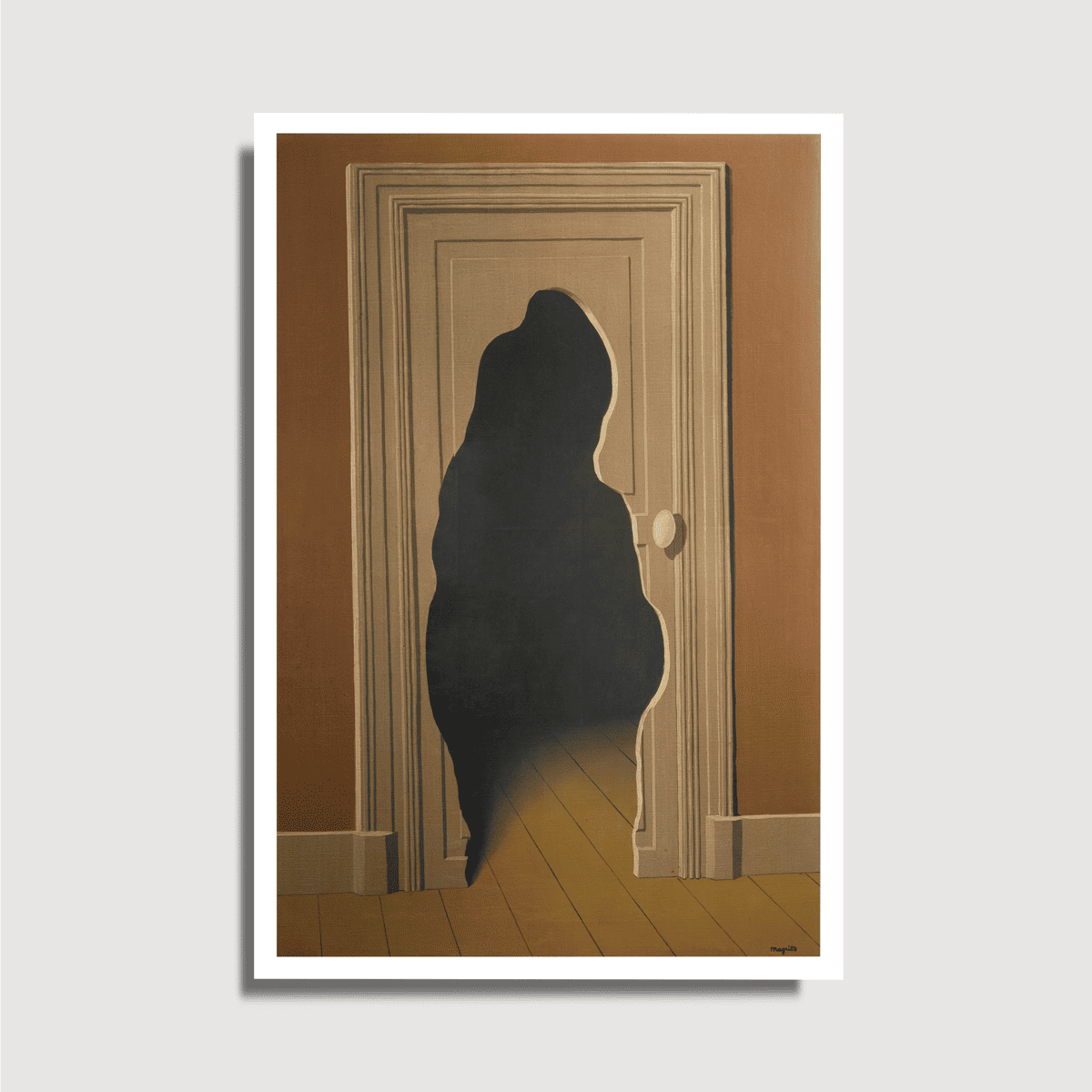 René Magritte - La Réponse Imprévue