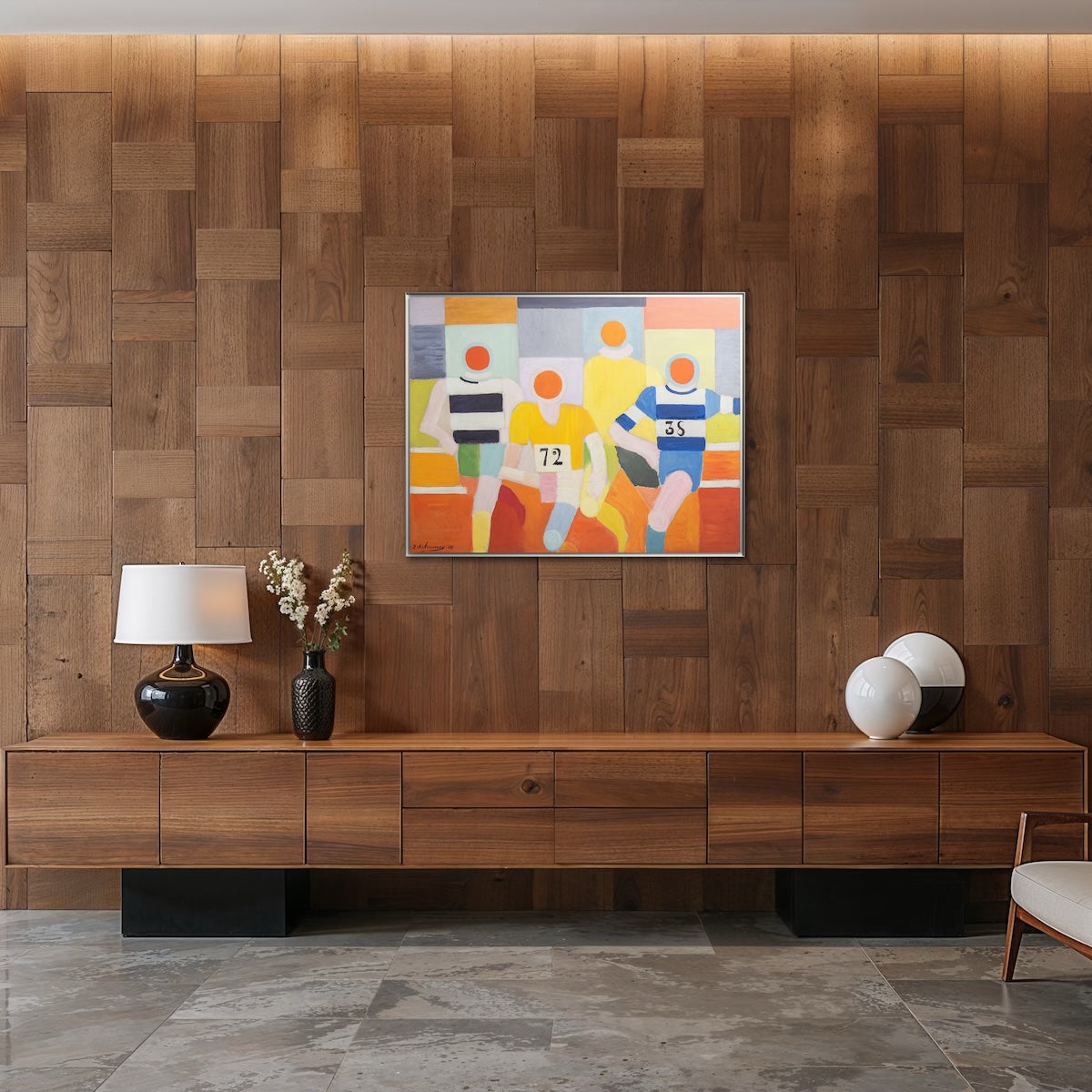 Robert Delaunay - The Runners