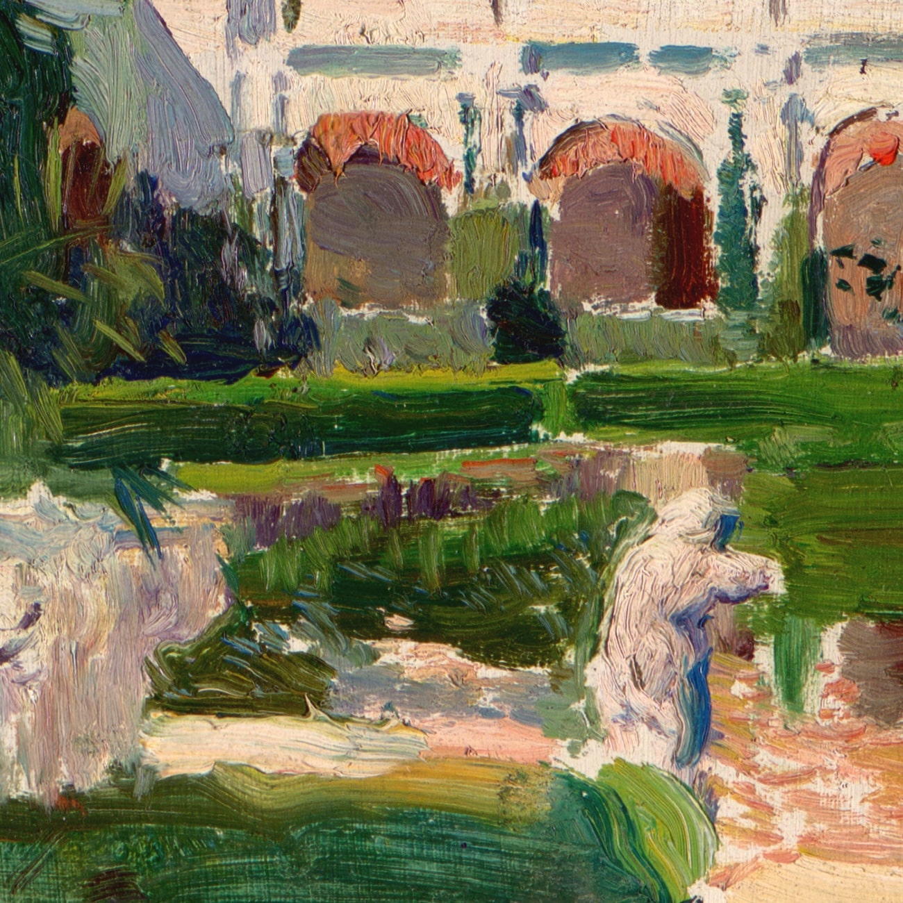 Joaquín Sorolla y Bastida - Esquisse (Jardin)