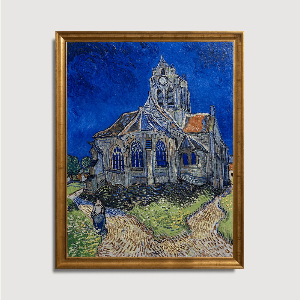 Vincent Van Gogh - The Church At Auvers-sur-Oise