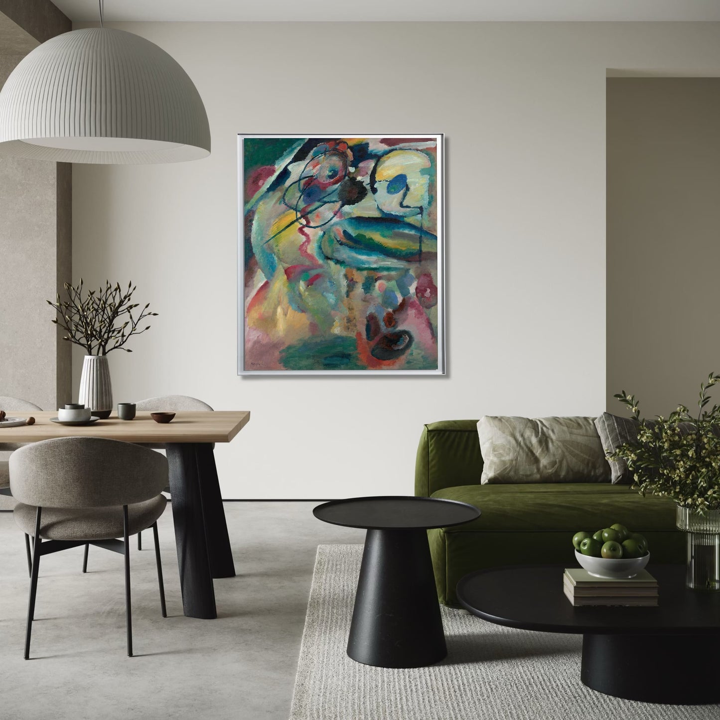 Wassily Kandinsky - Tableau avec un cercle