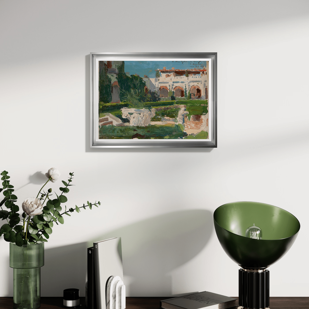 Joaquín Sorolla y Bastida - Esquisse (Jardin)